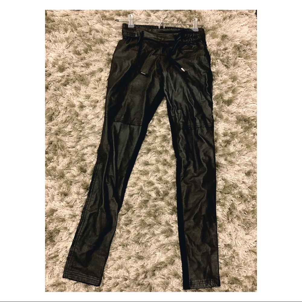 Tuesday night band practice leather legging size S